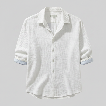 Casual Button Down Skjorte | Herre Skjorter til Sommer
