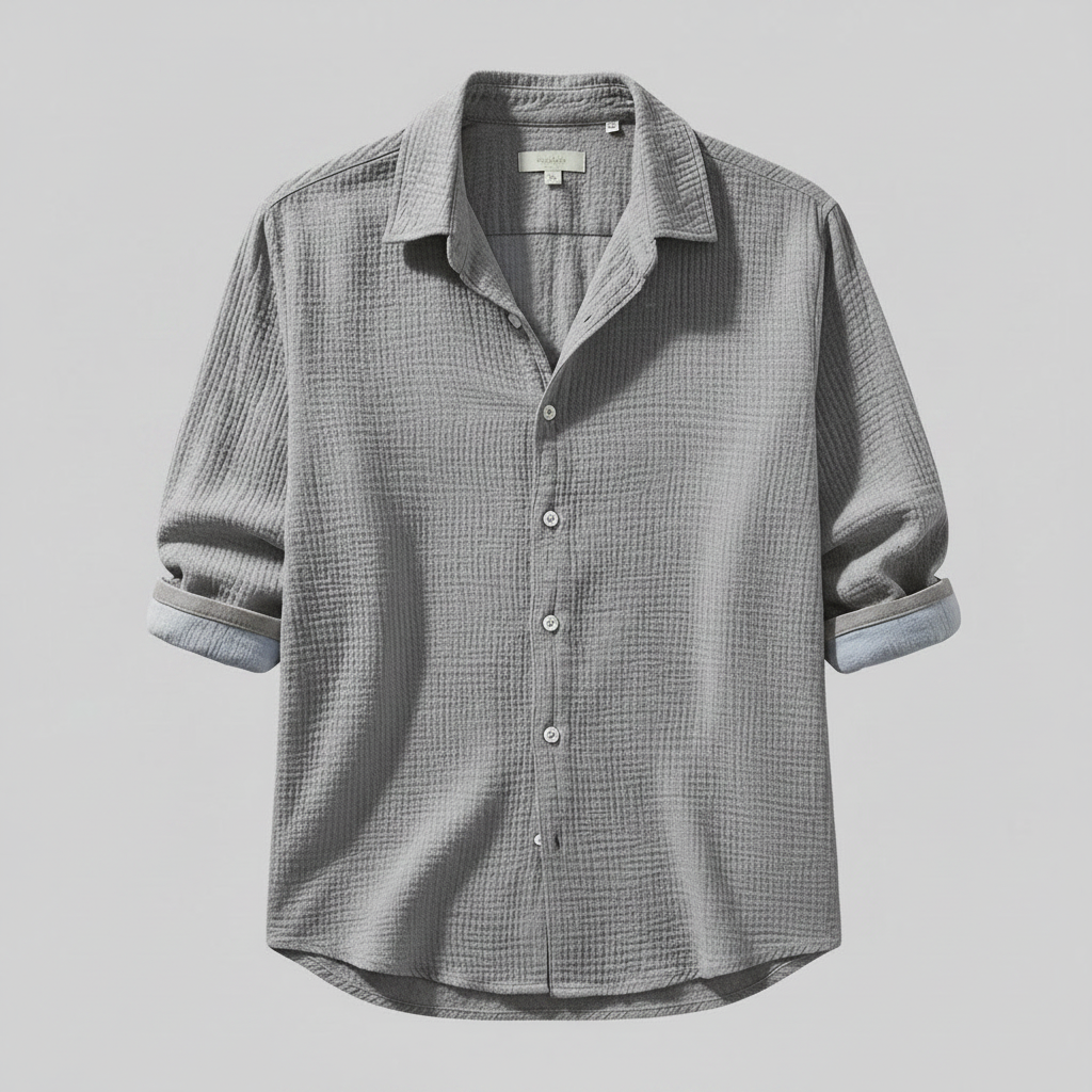 Casual Button Down Skjorte | Herre Skjorter til Sommer