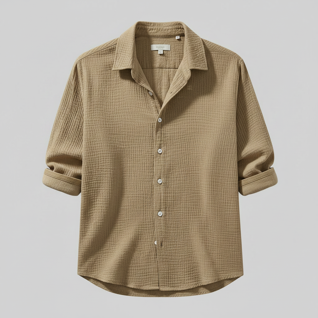 Casual Button Down Skjorte | Herre Skjorter til Sommer