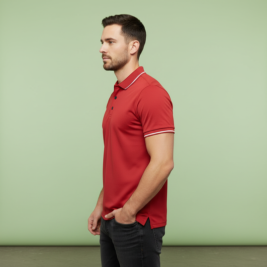 Kortærmet Poloshirt Mænd | Casual Poloshirt til Mænd