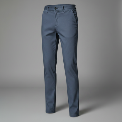Saul | Slim Fit Herre Bukser i Elastisk Stof