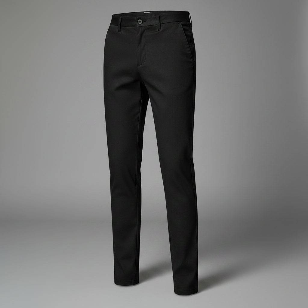 Saul | Slim Fit Herre Bukser i Elastisk Stof